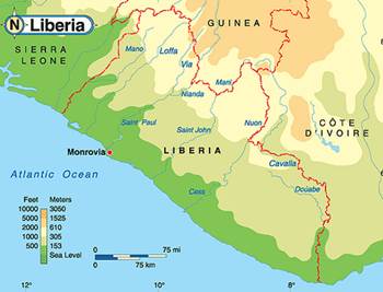 negara miskin liberia
