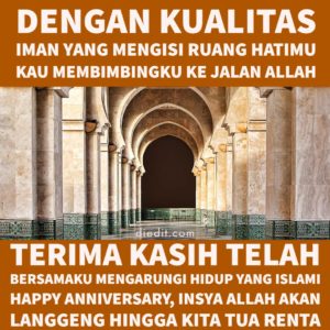 kata anniversary islami