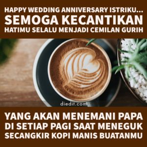 ucapan happy anniversary untuk istri