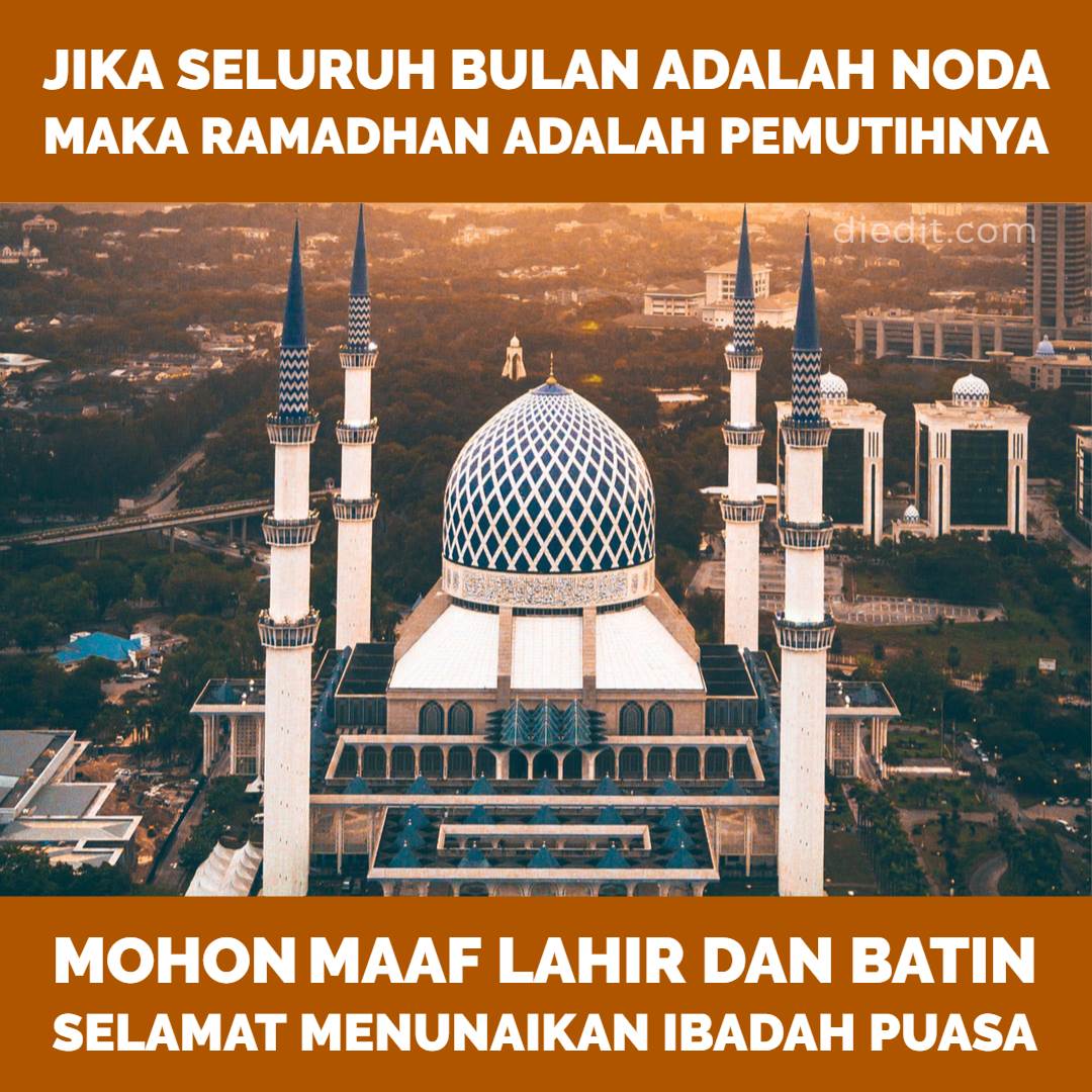 105 Kata Kata Ramadhan 2022, Ucapan Islami di Bulan Puasa  diedit.com