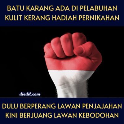 pantun perjuangan indonesia
